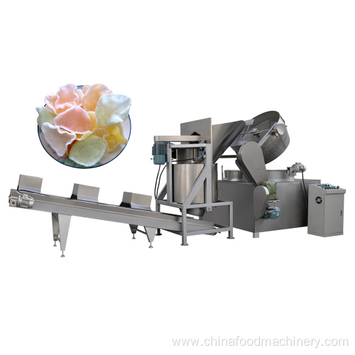 Screw/Shell/Chips/Pellet Extruding&Frying Extruder Machine